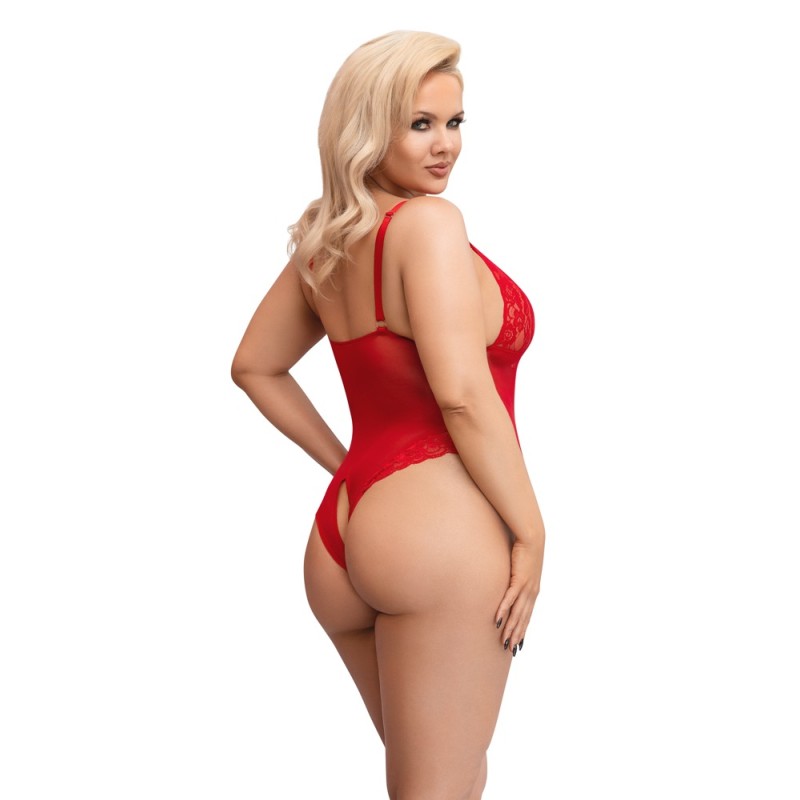 Crotchless Body red 4XL